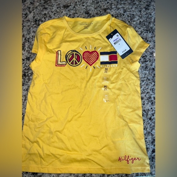 Girls size 7-8 Tommy Hilfiger T-shirt NWT - Picture 1 of 2